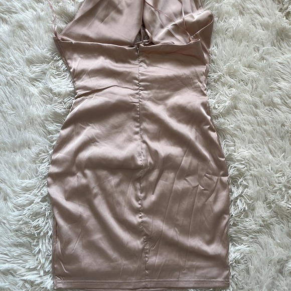 NWOT satin dress - Picture 7 of 8